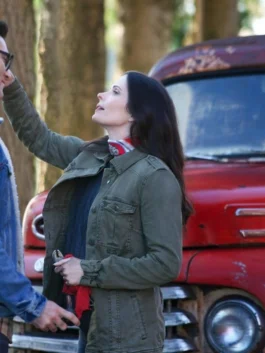 Superman and Lois Elizabeth Tulloch Green Jacket