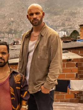 Medellin 2023 Franck Gastambide Leather Jacket