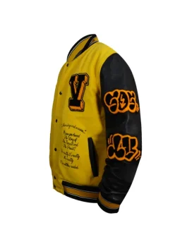 Mens Louis Vuitton Yellow Jacket side pose
