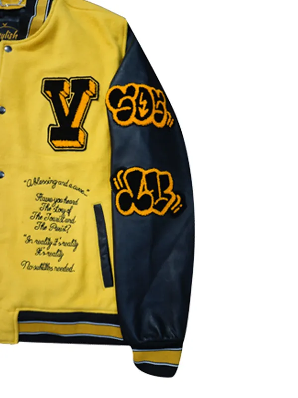 Mens Louis Vuitton Yellow Jacket