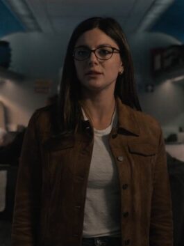 FUBAR 2023 Emma Brunner Suede Brown Jacket