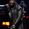NBA All Star 2023 Burna Boy Leather Jacket