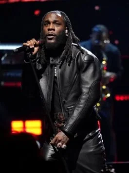 NBA All Star 2023 Burna Boy Leather Jacket