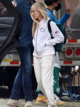 Sarah Jessica Parker USA Olympics Jacket