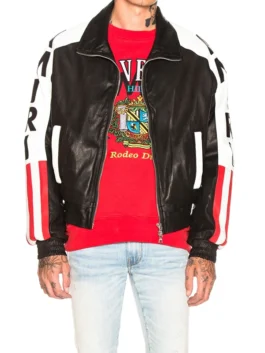 Power Book II Cane Tejada Amiri Leather Jacket