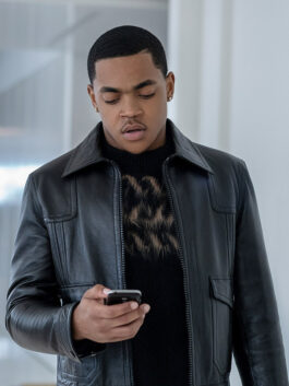 Power Book II Ghost S02 Tariq St Patrick Leather Jacket