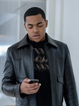 Power Book II Ghost S02 Tariq St Patrick Leather Jacket
