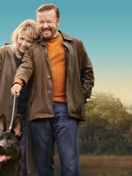 Ricky Gervais After Life S03 Brown Jacket