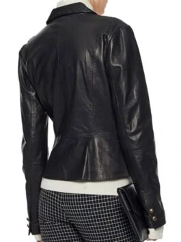 Madchen Amick Riverdale Black Leather Blazer