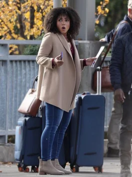 The Man from Toronto Jasmine Mathews Brown Coat