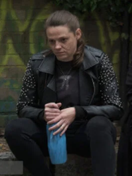 Love Without Walls Shana Swash Leather Jacket