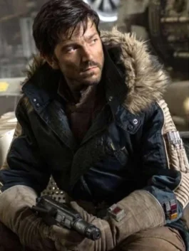 Star Wars Rogue One Captain Cassian Andor Parka Jacket
