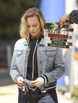 Station 19 Danielle Savre Denim Jacket