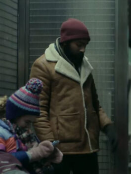 Station Eleven Jeevan Chaudhary Shearling Jacket