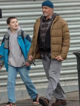 Samaritan Sylvester Stallone Puffer Jacket