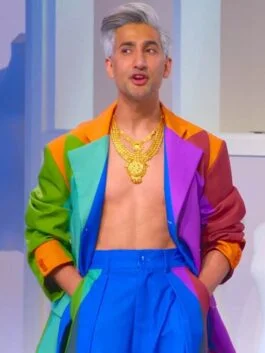 Next in Fashion Season 2 Tan France Colorblock Blazer