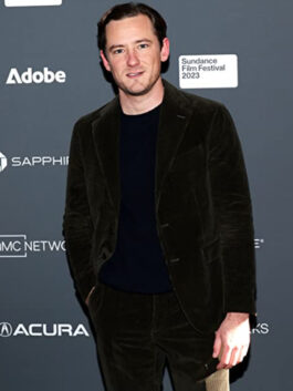 The Starling Girl Lewis Pullman Velvet Blazer