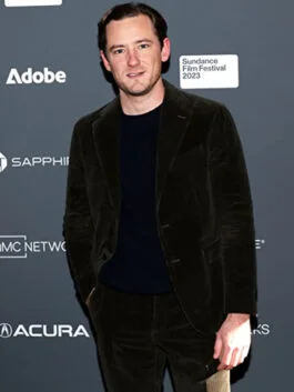 The Starling Girl Lewis Pullman Velvet Blazer