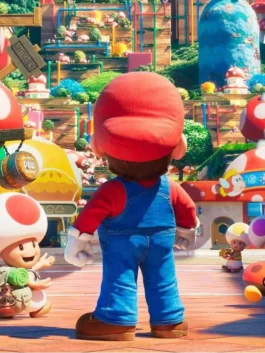 The Super Mario Bros. Movie Blue Romper