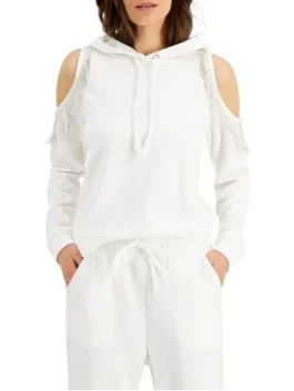 Haus of Vicious Tia White Hoodie