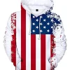USA Independence Day 3D Hoodie