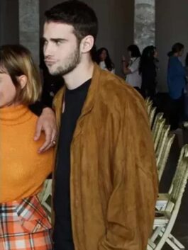 Berlin 2023 Roi Suede Leather Jacket