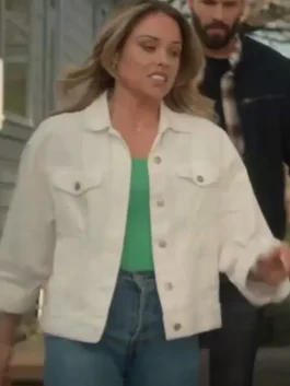 Wedding Season 2023 Trish White Jacket back