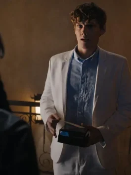 Tyler Galpin inspired formal suiting blazer with a refined lapel collar and soft inner lining.