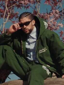 Where She Goes 2023 Bad Bunny Green Jacket