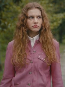 You Do You 2023 Ahsen Eroglu Pink Leather Jacket