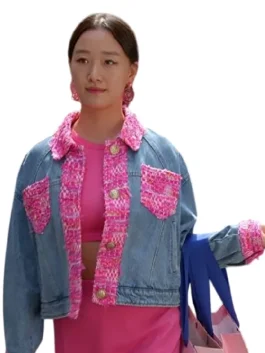 XO Kitty 2023 Yuri Han Denim Jacket