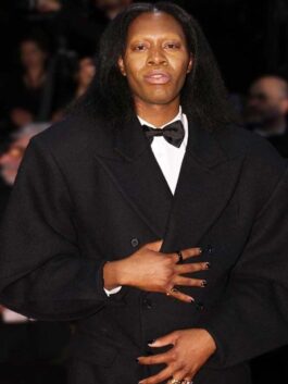 The Idol Event 2023 Jeremy O. Harris Black Coat