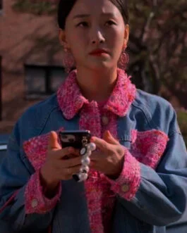 XO Kitty 2023 Yuri Han Denim Jacket