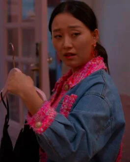 XO Kitty 2023 Yuri Han Denim Jacket