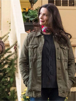 Superman and Lois Elizabeth Tulloch Green Jacket