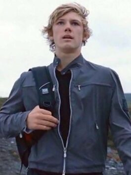 Alex Rider Stormbreaker Black Leather Jacket