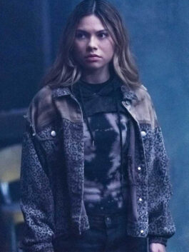 Wolf Pack 2023 Bella Shepard Leopard Printed Jacket