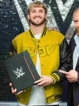 WWE 2023 Logan Paul Varsity Jacket