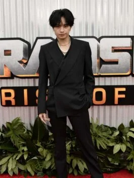 Transformers Kento Nakajima Black Blazer