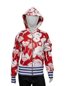 I Love America Lisa Floral Printed Jacket
