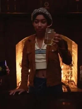 The Midnight Club Annarah Cymone Denim Jacket