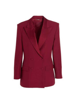You S04 Kate Galvin Red Asymmetric Blazer