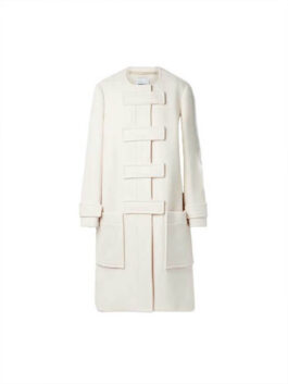 You TV Series S04 Charlotte Ritchie White Wool Coat
