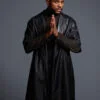 Youngblood Priest SuperFly Black Leather Coat