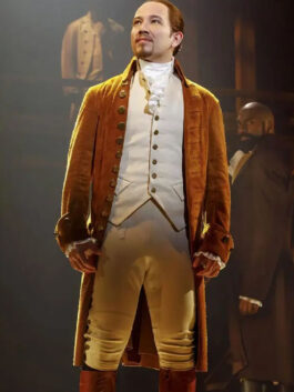 Alexander Hamilton Lin-Manuel Miranda Brown Coat