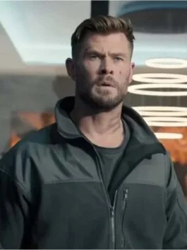 Extraction 2 Chris Hemsworth Grey Jacket