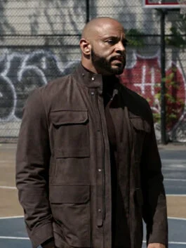 Power Book II Ghost S02 Lorenzo Tejada Brown Suede Jacket