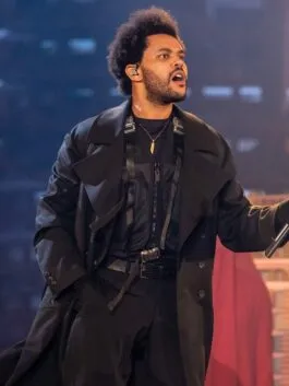 the-weeknd-sofi-stadium-black-coat