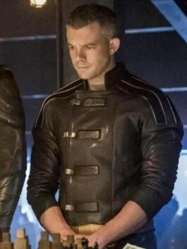 Ray Terrill Crisis On Earth X Leather Jacket