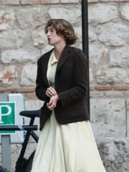 Asteroid City Maya Hawke Black Coat
